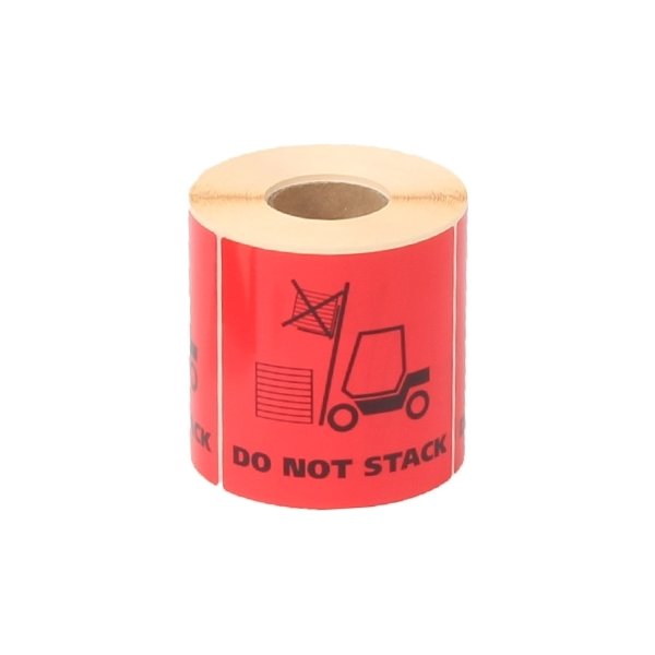 Etikettrulle “Do not stack”, 500 st.