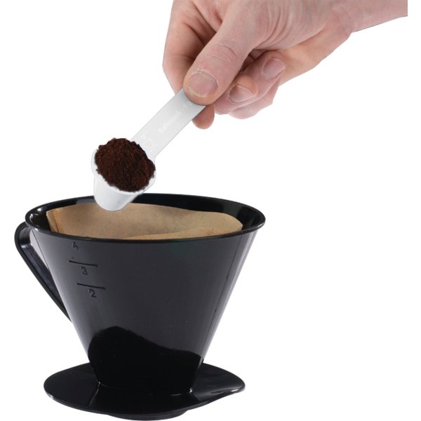 Westmark Kaffemått, plast, vit, 6g.