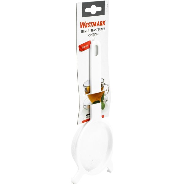 Westmark Sil/tefilter, plast, vit, 8cm