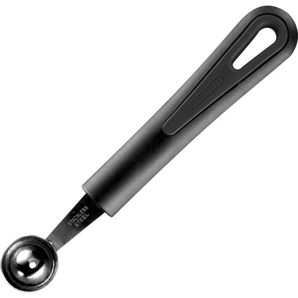 Westmark Melonhålor Gentle, plast, svart, 17,3cm