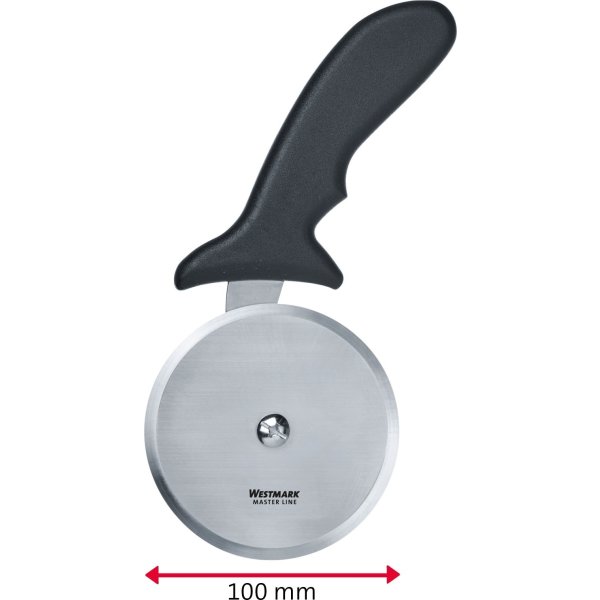 Westmark Master Line pizzaskärare, svart, Ø10cm