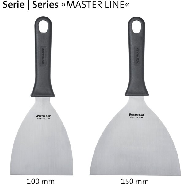 Westmark Skrapa Master Line, stål, 26x10cm