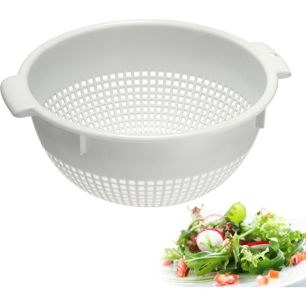 Westmark Dörrknackare, plast, vit, Ø24cm