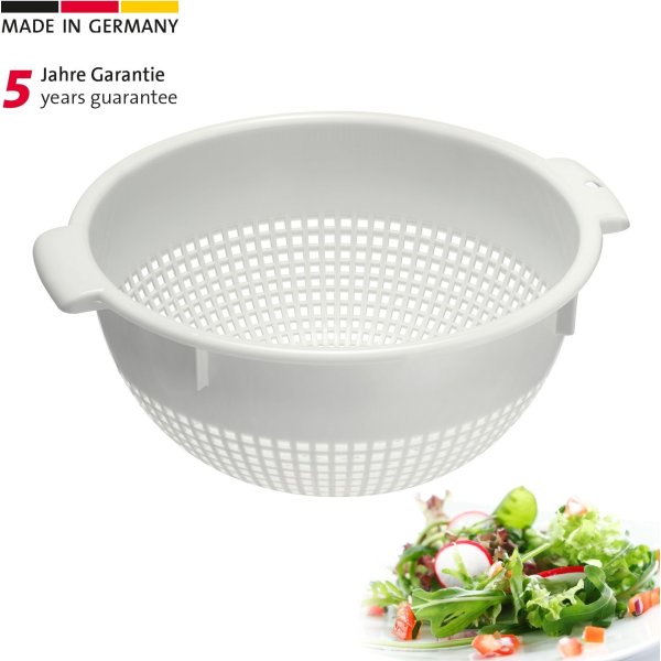 Westmark Dörrknackare, plast, vit, Ø24cm