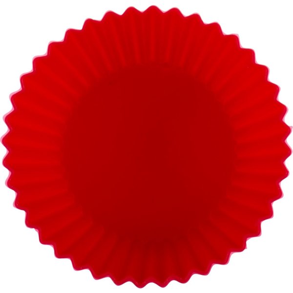 Westmark Muffinsformar, silikon, röd, Ø7cm, 6 st