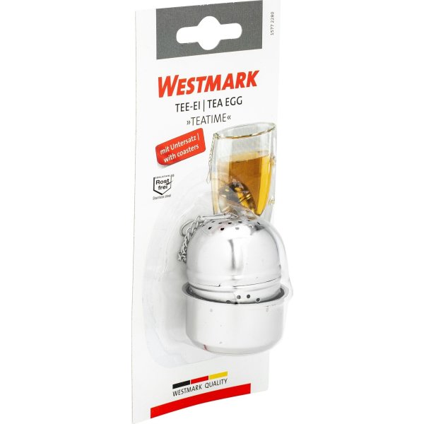 Westmark Tekopp med dropphållare, stål
