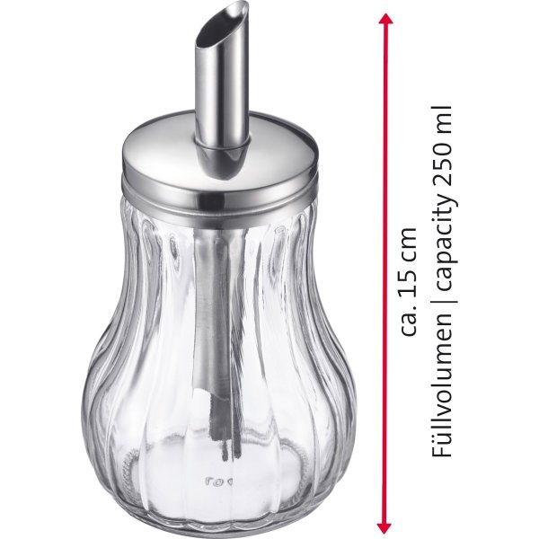 Westmark Sockerdispenser Berlin, glas, 250ml