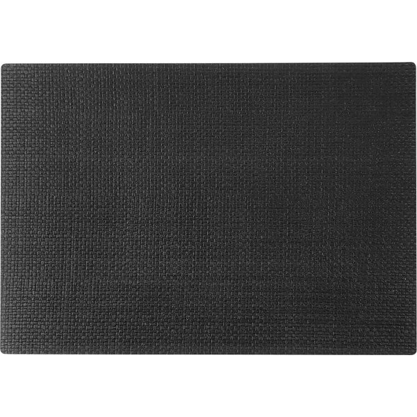 Westmark underlägg, plast, svart, 45x32,5cm