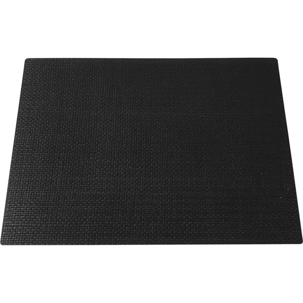Westmark underlägg, plast, svart, 45x32,5cm