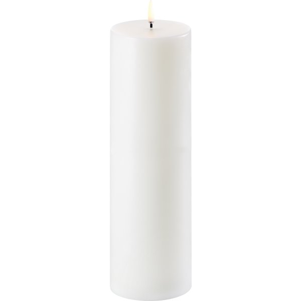 UYUNI LED-lampa, H10/15/20/25/25 cm, vit, 4 st.