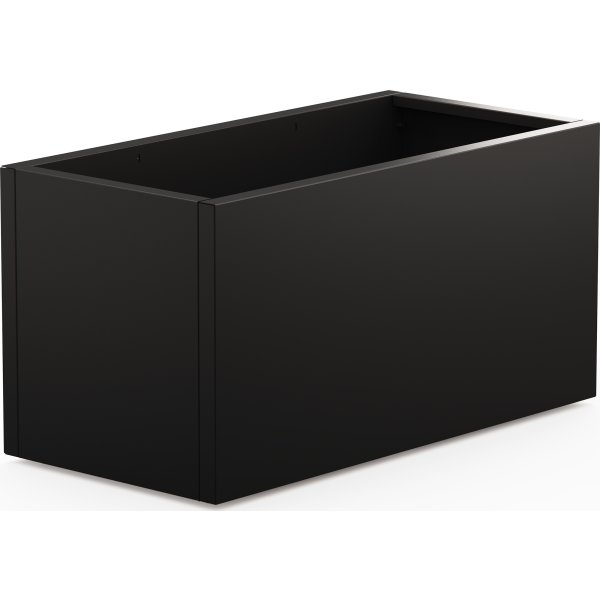 Herstera Blomlåda m/ljus, utomh., m/trä, 100x50x50
