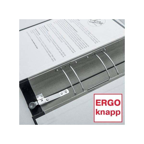 Gaffelpärm JOPA A4 60 mm linne