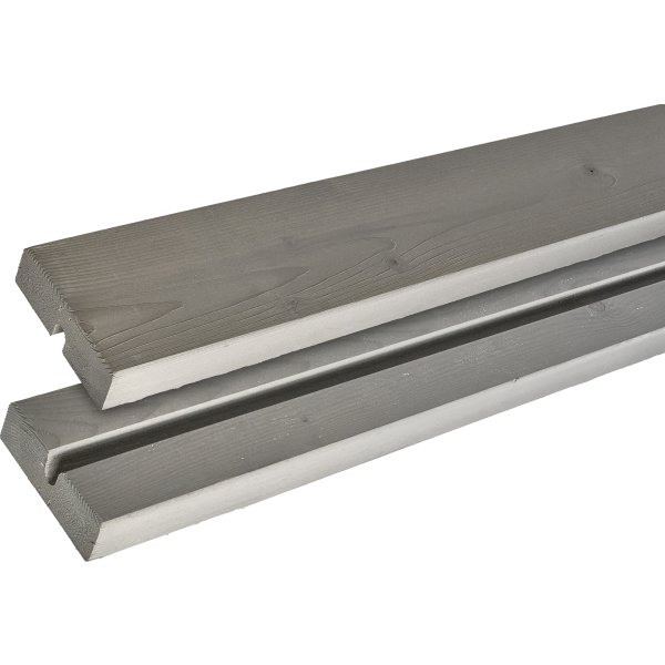 Bänk för planteringslådor Plus Cubic 120cm Gråbrun