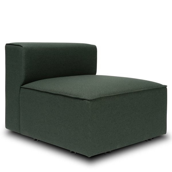 Fondi modulsoffa, mittmodul, grön, 1 st.