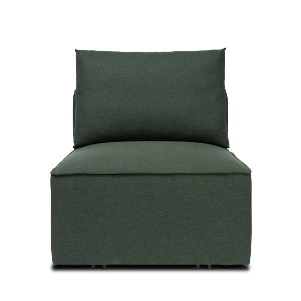 Fondi modulsoffa, mittmodul, grön, 1 st.