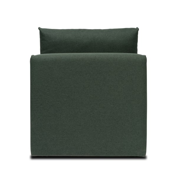 Fondi modulsoffa, mittmodul, grön, 1 st.