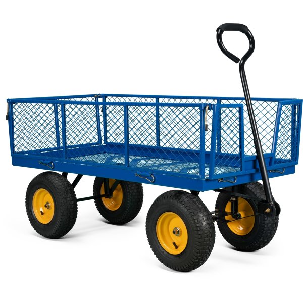 Dragvagn 320 kg, luftgummihjul, 138,2x61,5x114 cm