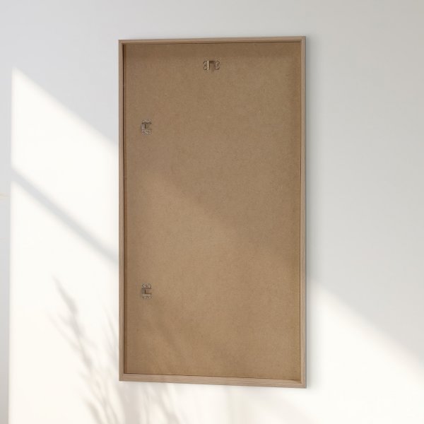 Incado spegel med träram, 40x80 cm, ek
