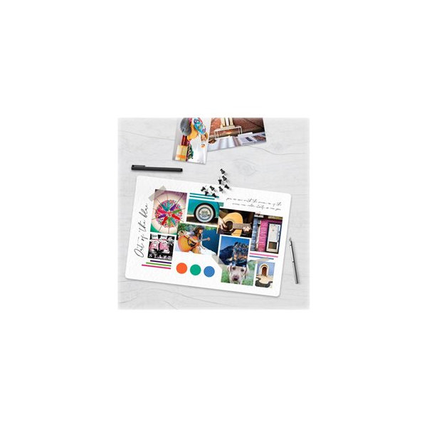 HP nr.72/C9384A printhoved, sort og gul