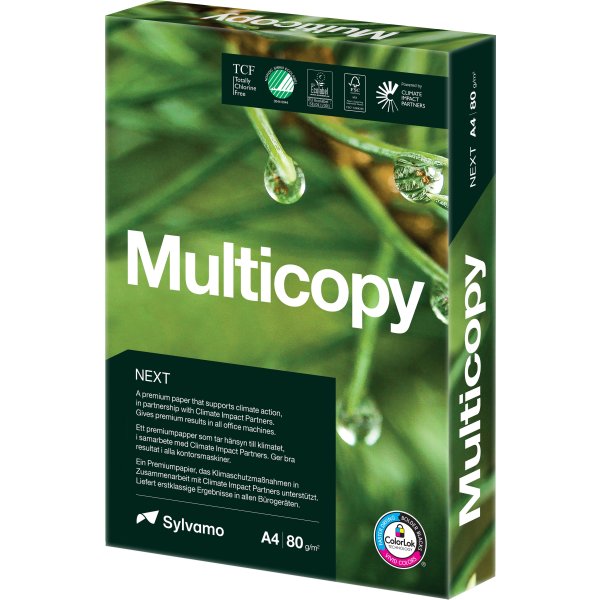 MultiCopy Next kopieringspapper A4 | 80g | 500 ark