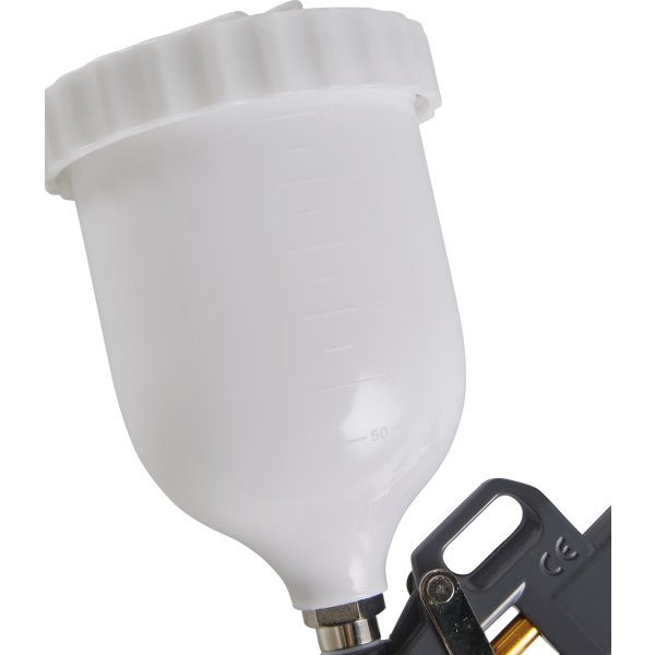Tryckluftspistol för färg 1/4", 600 ml.