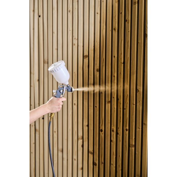 Tryckluftspistol för färg 1/4", 600 ml.