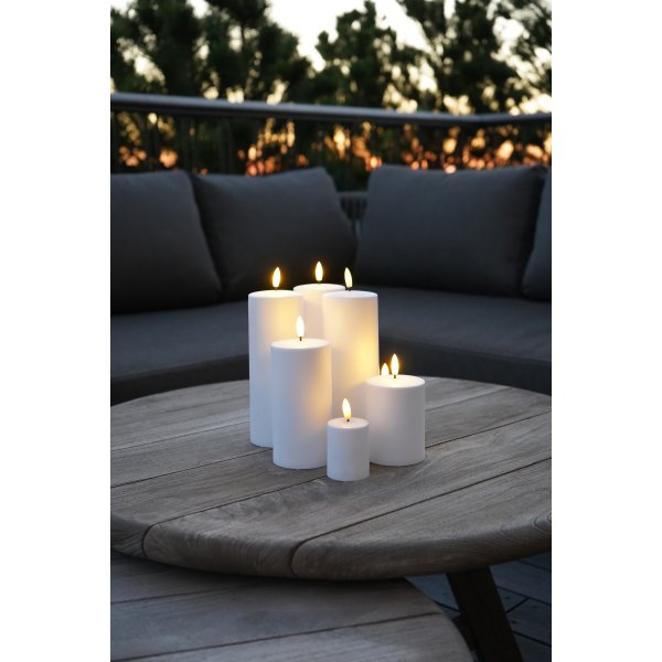 Sirius Sille LED-ljus för utomhusbruk H20cm, vit