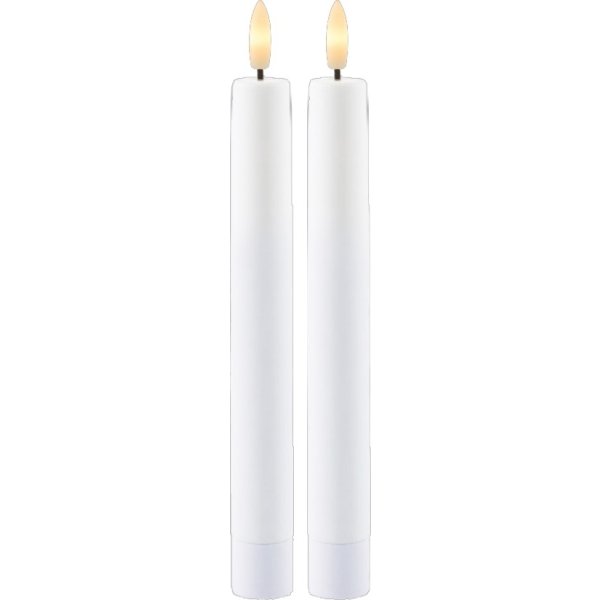 Sirius Sille Uppladdningsbara LED-ljus, vit, 2st