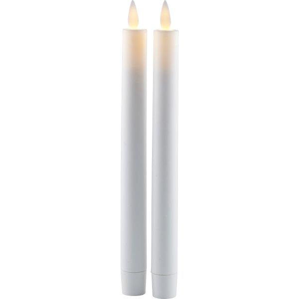 Sirius Sara laddningsbar LED-ljus H25cm, vit