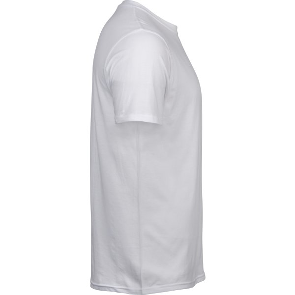 Tee Jays Power Tee, Vit, Stl. S