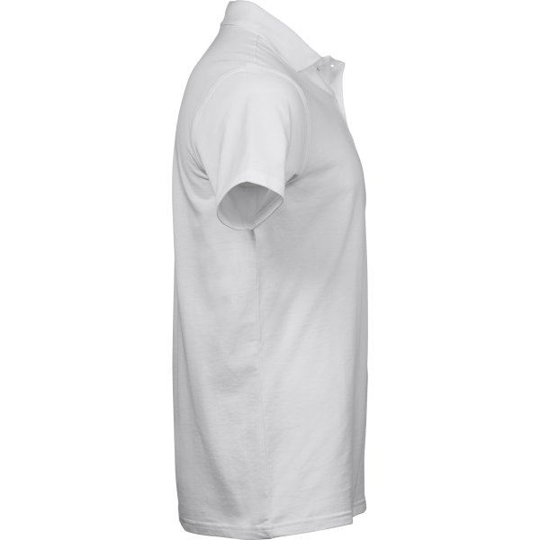 Tee Jays Power Polo, Vit, Stl. M
