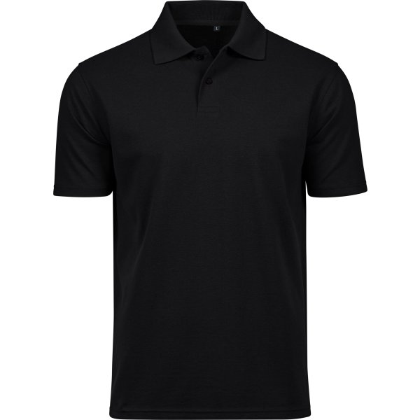 Tee Jays Power Polo, Svart, Stl. . S
