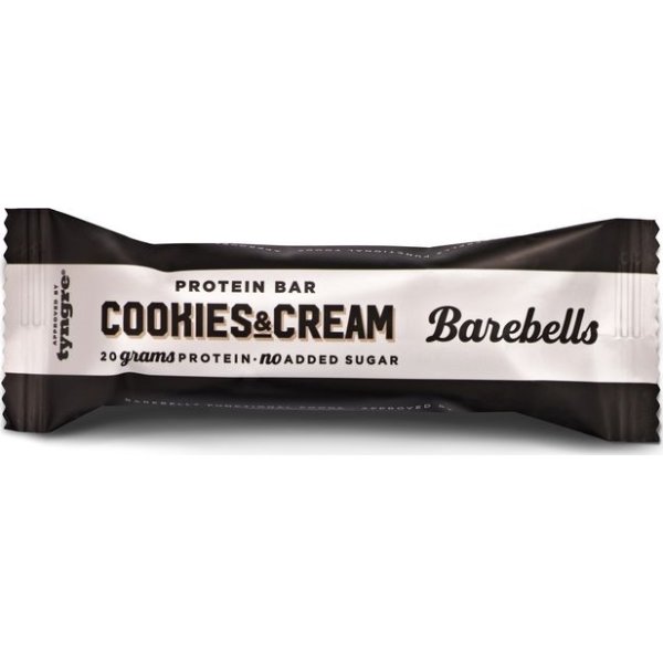 Barebells Proteinbar, Cookies & Cream, 55g