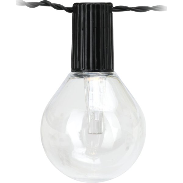 Ljuskedja m/20 LED, 5,7 meter, varm vit