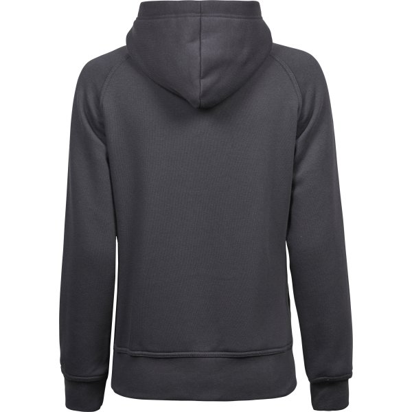 Tee Jays Hooded Dame Sweatshirt, Mørkegrå, Str.2XL