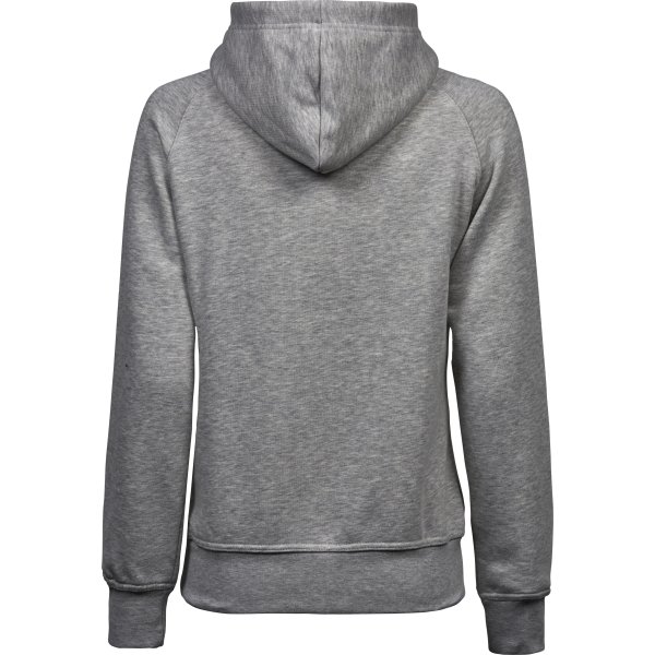 Tee Jays Hooded Sweatshirt Dam, Ljusgrå, Strl. L