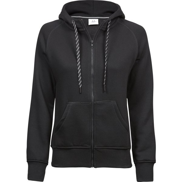 Tee Jays Fashion Hoodie, Dam, Svart, Stl. L