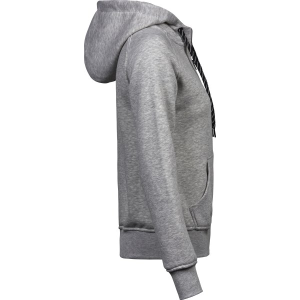Tee Jays Fashion hoodie, Dam, Heather Grå, Stl 2XL