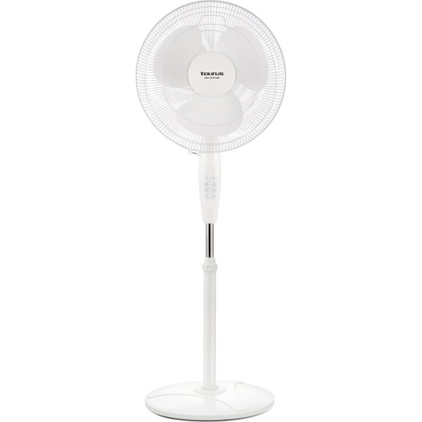TAURUS Piedestalfläkt Greco 16 Pure, vit, 40cm
