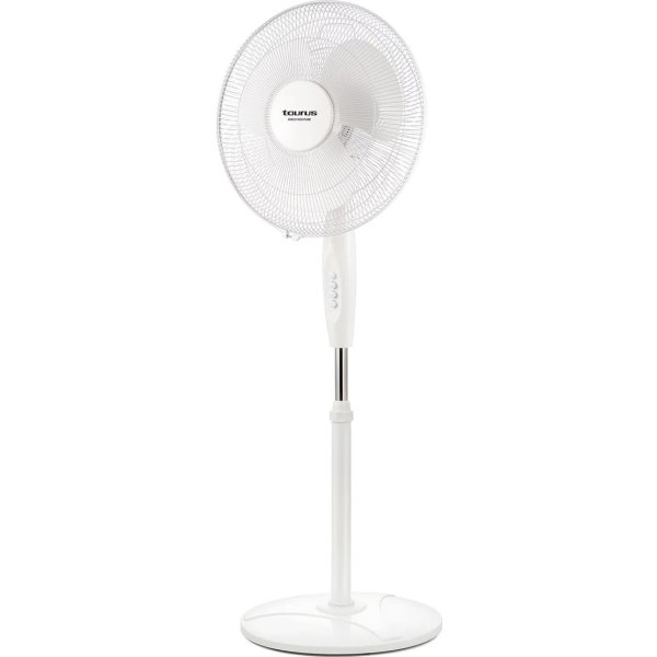 TAURUS Piedestalfläkt Greco 16 Pure, vit, 40cm