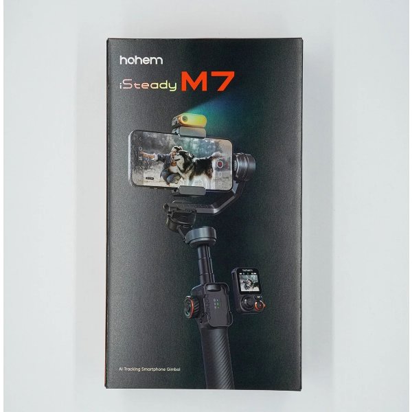 HOHEM Gimbal Isteady M7 Kit med AI Svart