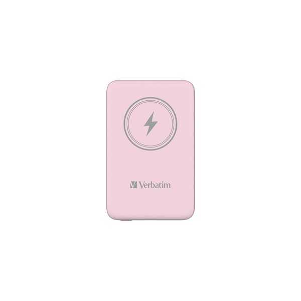 Verbatim Power Bank 10000 mAh UBS-C PD 20W, rosa