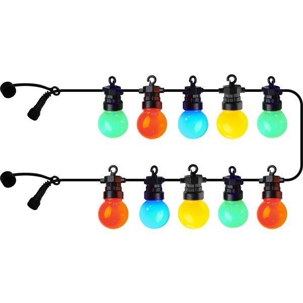 Sirius Lucas Supplementset, 10 LED, 3 mtr, multi