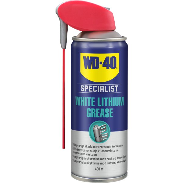 WD-40 Specialist vit litium fettspray, 400ml