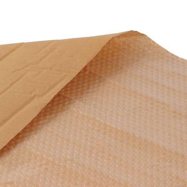 Bubbelplast med papper | 1m x 100m