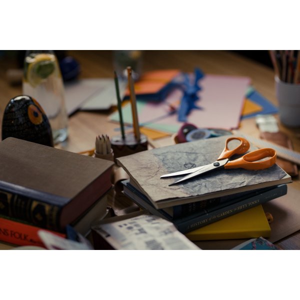 Fiskars Classic universalsax, 21 cm