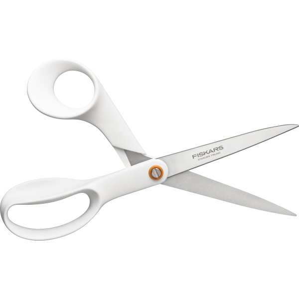 Fiskars Functional Form Universalsax, 21 cm, vit
