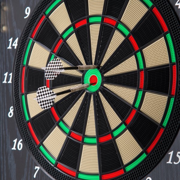 Stanlord Elektroniskt dartskåp inkl. 12 dartpilar