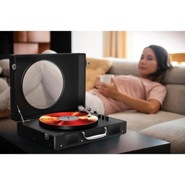 MIXX Revival 65 Stereo vinylskivspelare, svart