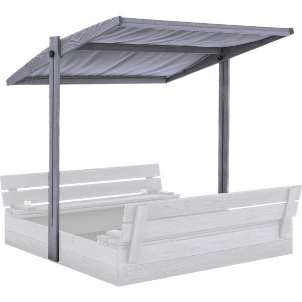 NORDIC PLAY Justerbart lock till sandlåda, grå